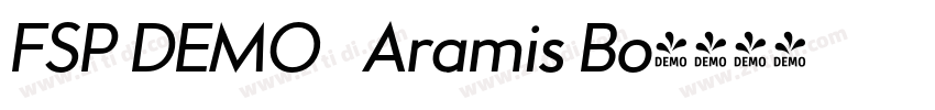 FSP DEMO   Aramis Bo字体转换